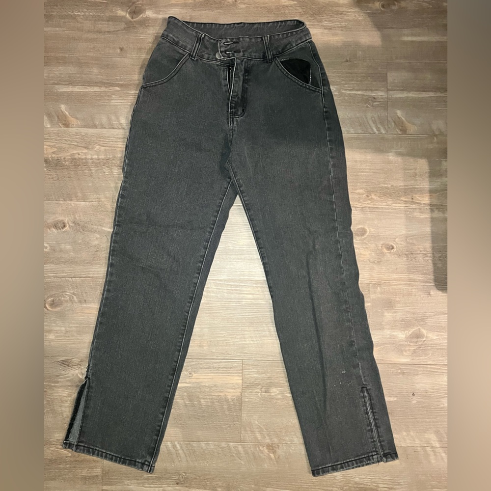 Dark Grey Boyfriend Jeans